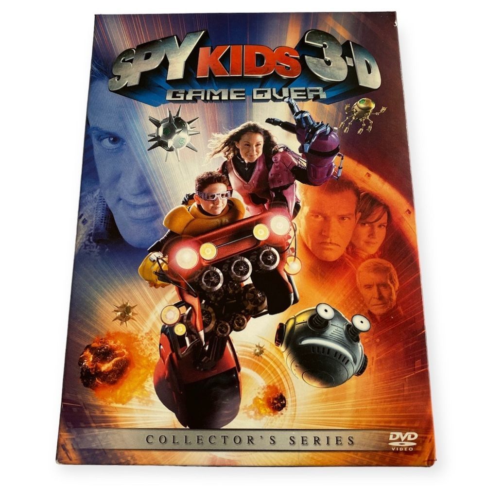 Spy Kids 3-D Game Over DVD